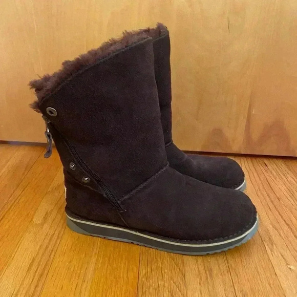Tundra Alpine II Winter Boots Suede Brown Size 9 EUC - Picture 3 of 14